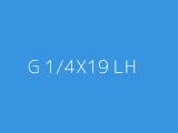 G 1/4X19 LH 